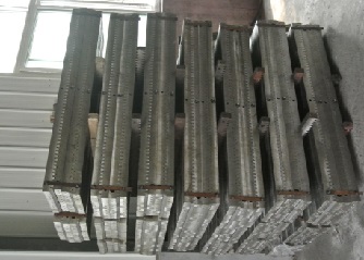 Construction elevator rack